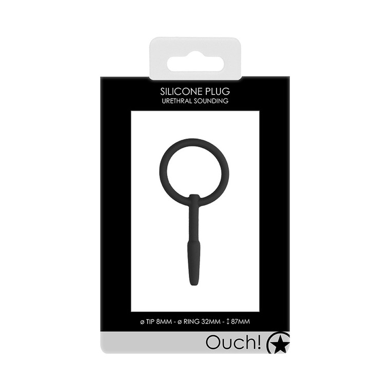 Urethral Sounding Silicone Plug 8MM/32MM/87MM