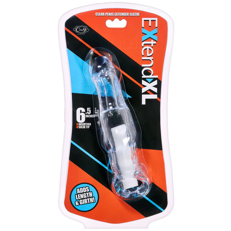 Cloud 9 Clear Penis Sleeve 6-1/2"