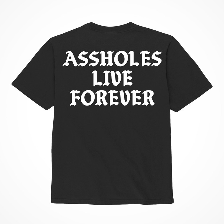 "Assholes Live Forever" Shirt XL Black