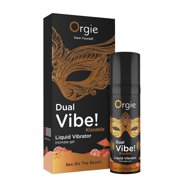 Orgie Dual Vibe Kissable Liquid Vibrator Sex On The Beach