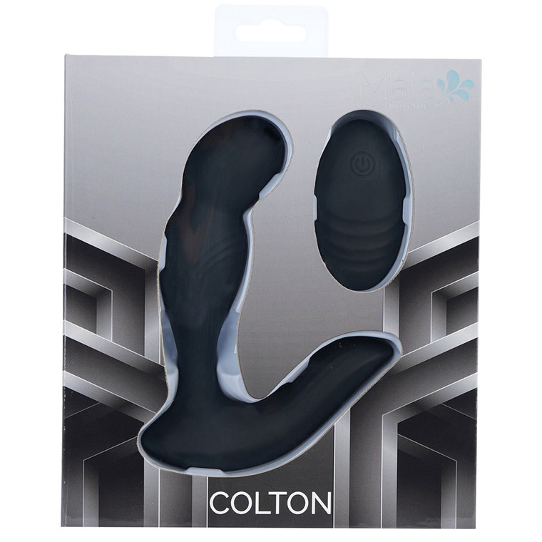 Maia Colton Prostate Massager Black