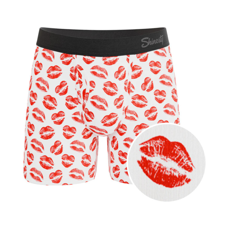 Shinesty The Pucker Up Lipstick Kiss Ball Hammock Pouch Underwear with Fly S