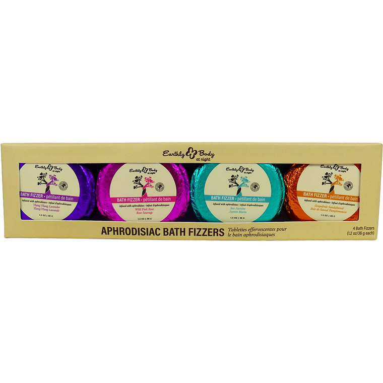 Earthly Body At Night Bath Fizzer Aphrodisiac Collection Set