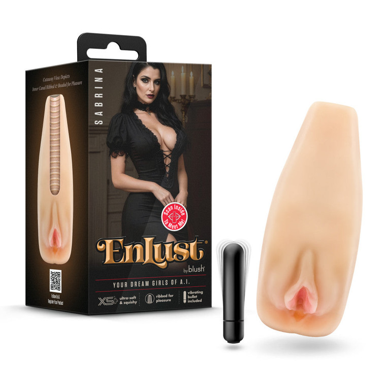 EnLust Sabrina Male Masturbator With Bullet Vibrator