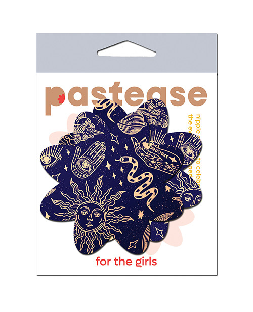 Pastease Midnight Celestial Sun & Moon Petal - Black/White O/S