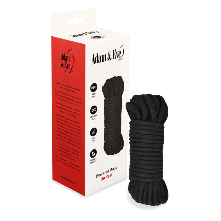 Adam & Eve Bondage Rope 30 ft.