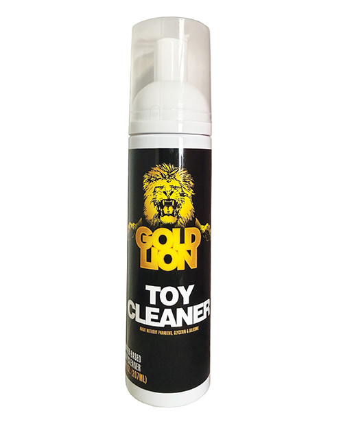 Gold Lion Toy Cleaner - 7 oz Spray Bottle