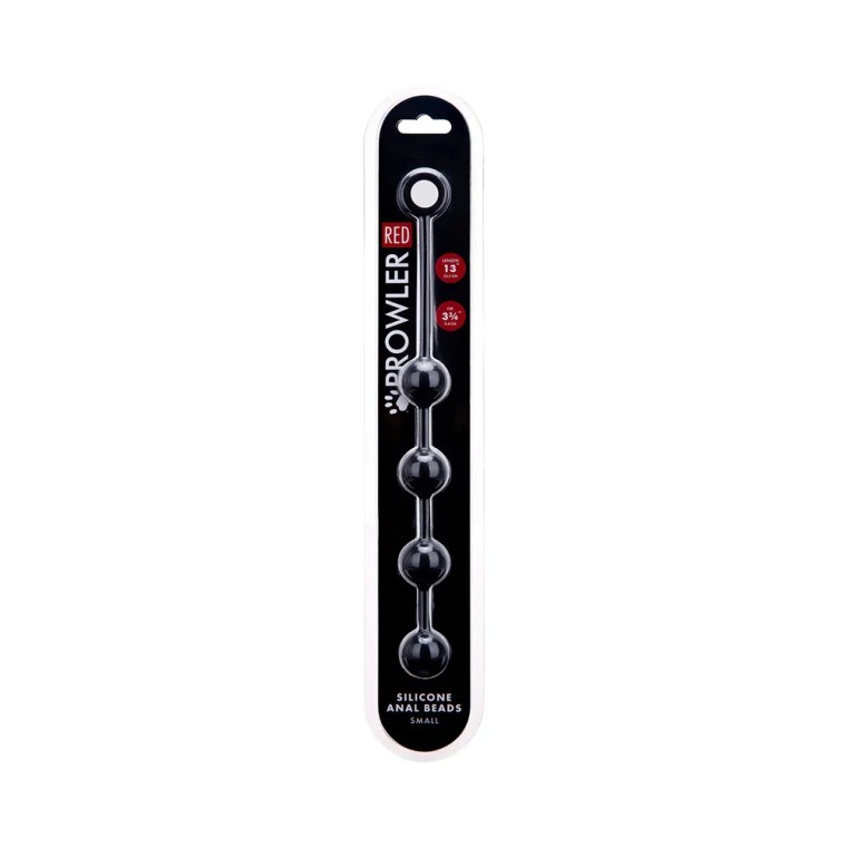Prowler RED Small Silicone Anal Beads