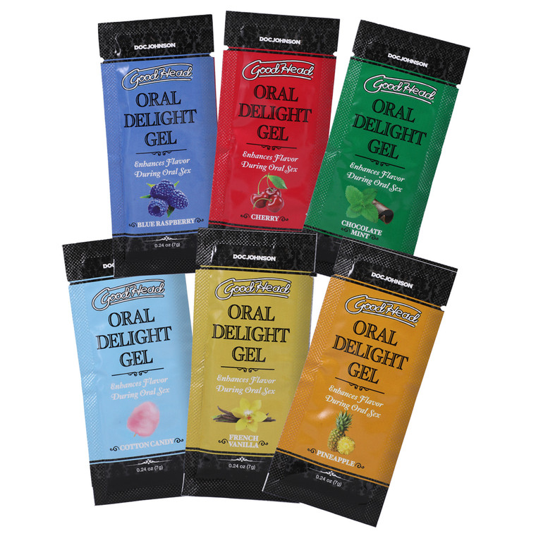 Goodhead Oral Delight Gel 48 Asst Pieces 0.24 oz.