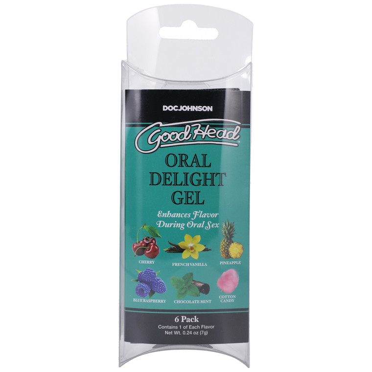 Goodhead Oral Delight Gel 6 Pack 0.24 oz.