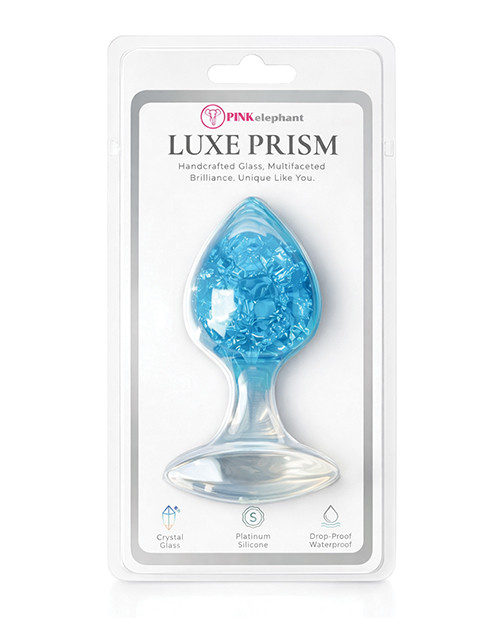 Luxe Prism Large Plug - Blue