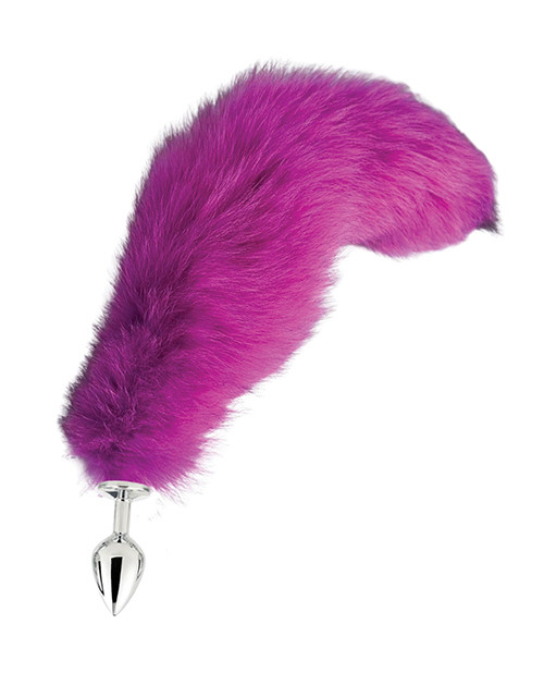 Fox Tail Medium Plug - Hot Pink