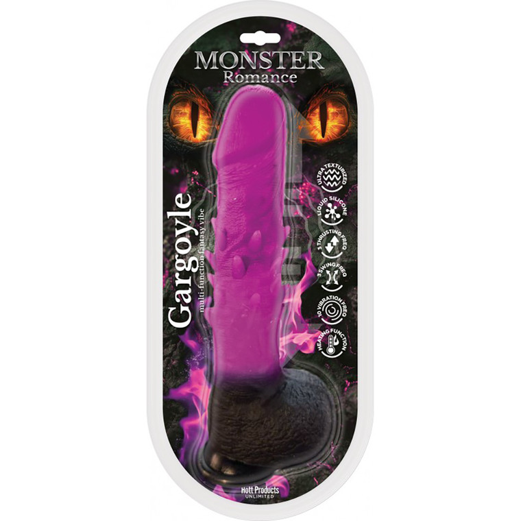 Monster Romance Gargoyle Multi-Speed Thrusting Dildo