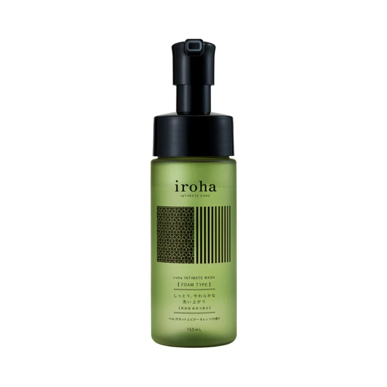 iroha Intimate Wash Foam Bergamot and Bitter Orange 5.07 oz.