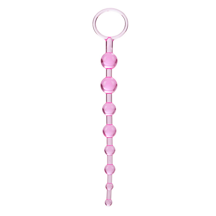 CalExotics First Time Love Anal Beads - Pink