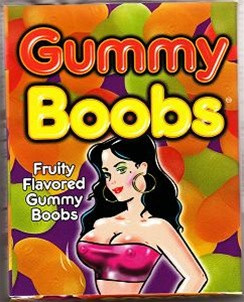 Gummy Boobs Candy - 5.35 Oz.