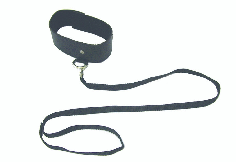 Sportsheets Sex & Mischief Fetish Leash & Collar - Black