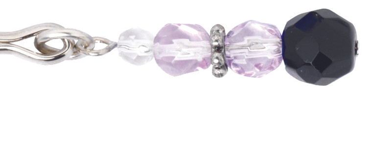 Spartacus Fetish Beaded Clit Clamp - Purple
