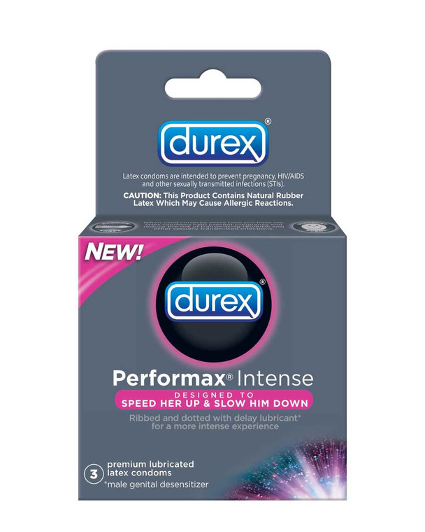 Durex Performance Intense Condom - Box Of 3