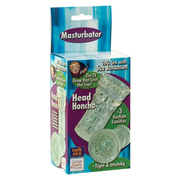 CalExotics Sue Johanson Head Honcho Male Masturbator Stroker