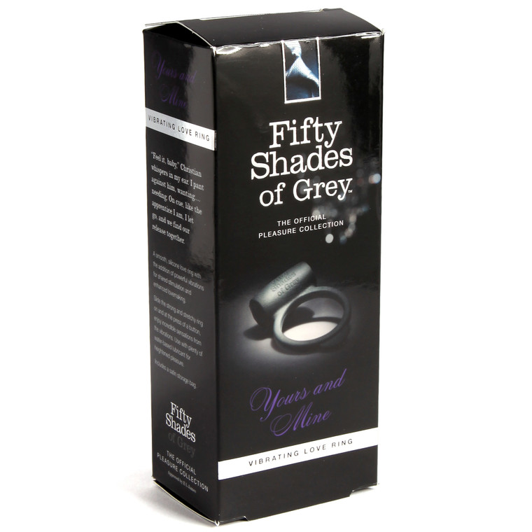 Fifty Shades Of Grey Yours And Mine Vibrating Love Cock Ring