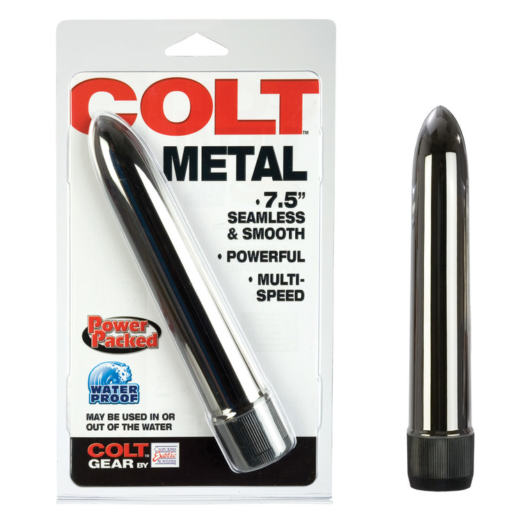 CalExotics Colt 7" Metal Vibrator