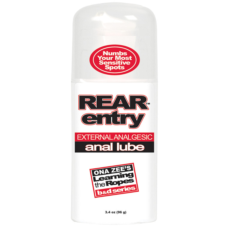 Doc Johnson Rear Entry Desensitizing Anal Personal Lubricant - 3.4 Oz