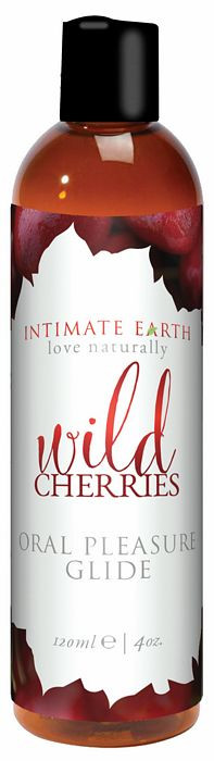 Intimate Organics Flavored Personal Lubricant - 120 Ml Wild Cherries