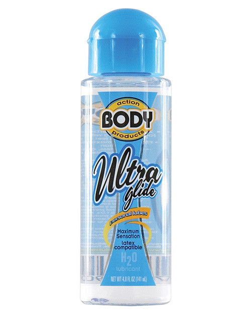 Body Action Ultra Glide Water Based Personal Lubricant - 4.8 Oz Bottle