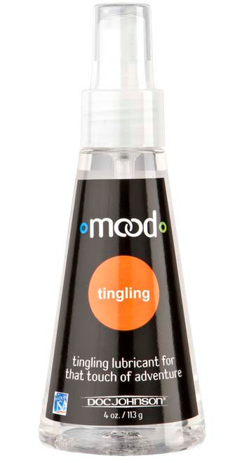 Doc Johnson Mood Personal Lubricant Tingling - 4 Oz