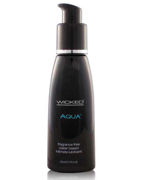 Wicked Sensual Care Collection Aqua Waterbased Personal Lubricant - 2 Oz Fragrance Free