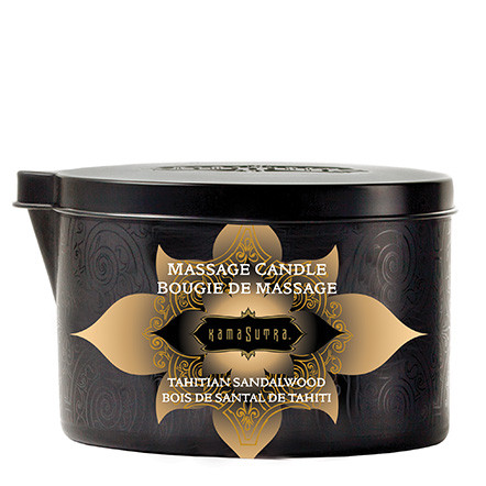 Kama Sutra Romantic Massage Candle - Tahitian Sandlewood