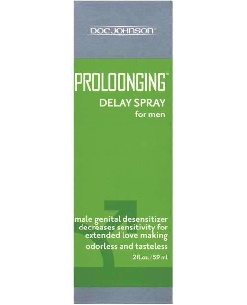 Doc Johnson Penis Enhancement Prolonging Spray - 2 Oz