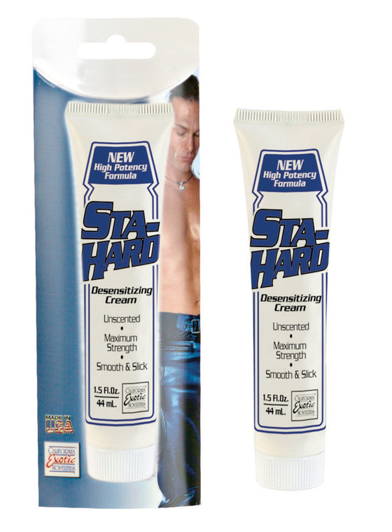 CalExotics Sta - Hard Penis Desensitizing Cream - 1.5 Oz Unscented