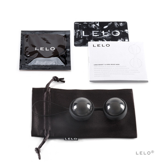 Lelo Noir Luna Beads Weighted Kegel Balls