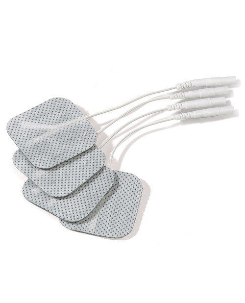 Mystim Electro Stimulation Electrodes For Tens Units - 40 Mm X 40 Mm