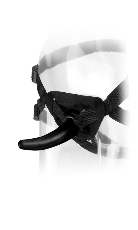 Pipedream Fetish Fantasy Limited Edition The Pegger Strap On Dildo Includes Straps - Black