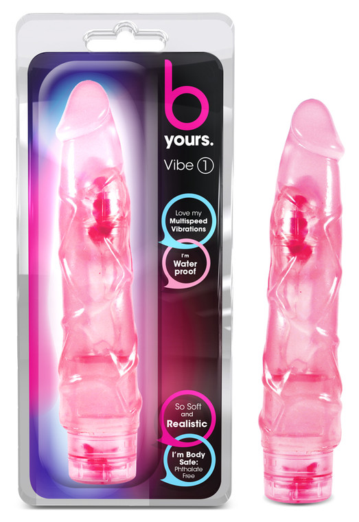Blush Basically Yours Realistic Vibrator #1 - Pink