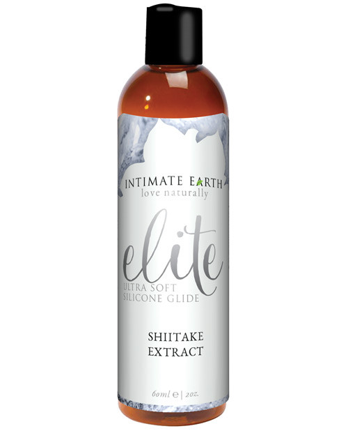 Intimate Organics Elite Silicone Shiitake Glide Personal Lubricant - 2 Oz