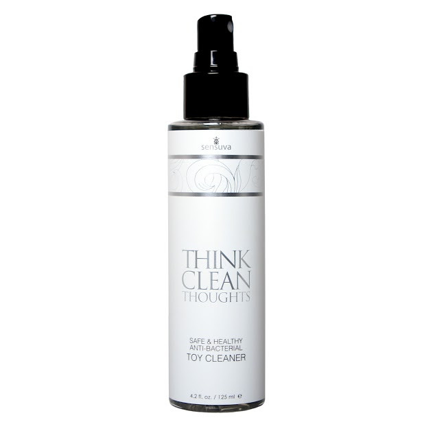 Sensuva Think Clean Thoughts Sex Toy Cleaner - 4 2 Oz