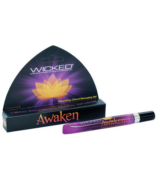 Wicked Sensual Care Collection Awaken Stimulating Clitoral Massaging Gel - .3 Oz