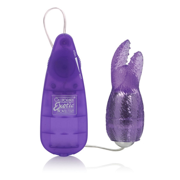 CalExotics Pocket Exotics Snow Bunny Bullet Vibrator - Purple
