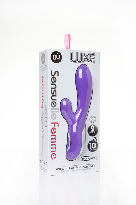 Nu Sensuelle Femme Luxe 10 Fun Rabbit Vibrator - Purple