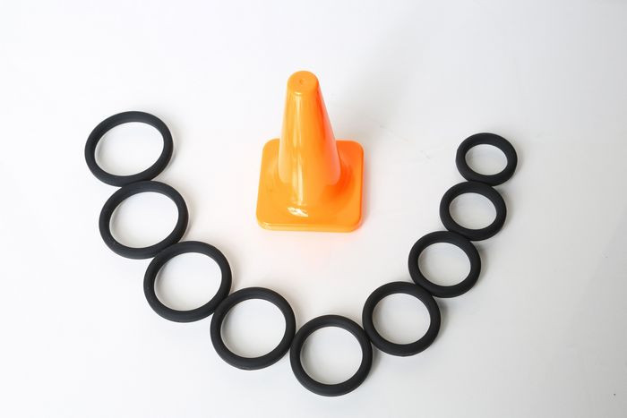 Perfect Fit Brand Play Zone Cock Ring Toss Kit