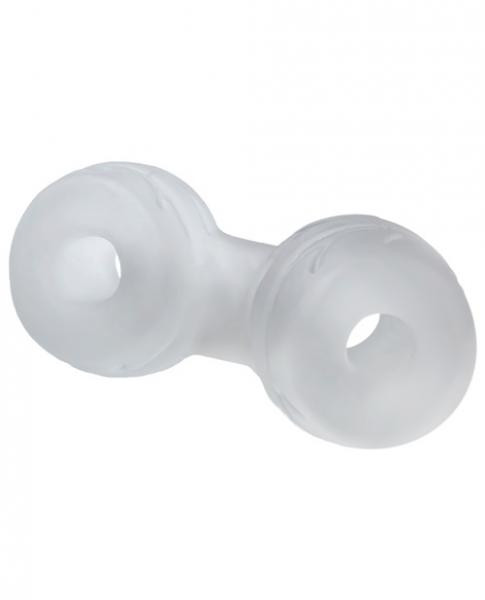 Perfect Fit Brand Silaskin Cock And Ball Ring Clear