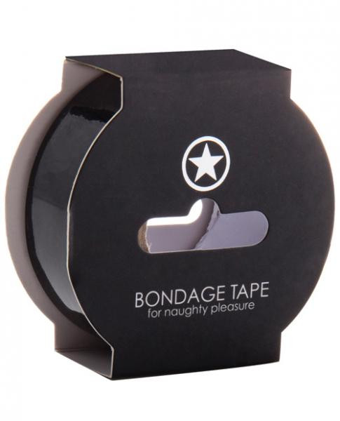 Shots Ouch Fetish Non - Stick Bondage Tape Black