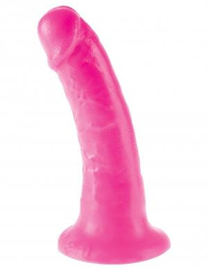 Pipedream Dillio 6" Slim Pink Suction Cup Dildo