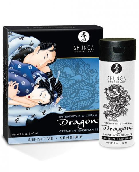 Shunga Dragon Sensitive Penis Enhancement Cream 2 Fluid Ounces