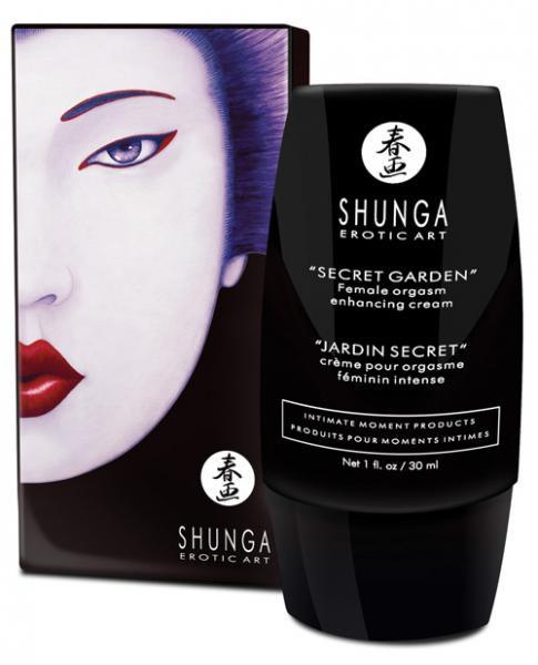 Shunga Secret Garden Arousal Enhancing Cream For Her 1Oz