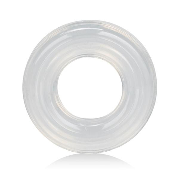 CalExotics Premium Silicone Large Clear Cock Ring
